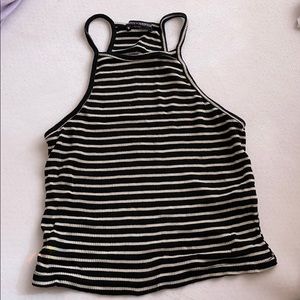 Brandy Melville stripe crop tank